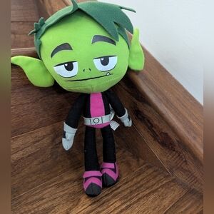 Teen Titans Go Beast Boy 10” Plush Toy Factory Cartoon Network.